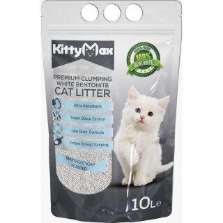 KittyMax Marsilya Sabunu Kokulu Bentonit 10 lt Kedi Kumu kullananlar yorumlar